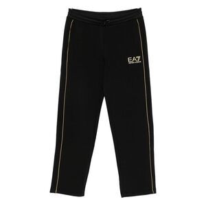 EA7 Emporio Armani Logo Detail Track Pants Men BLACK